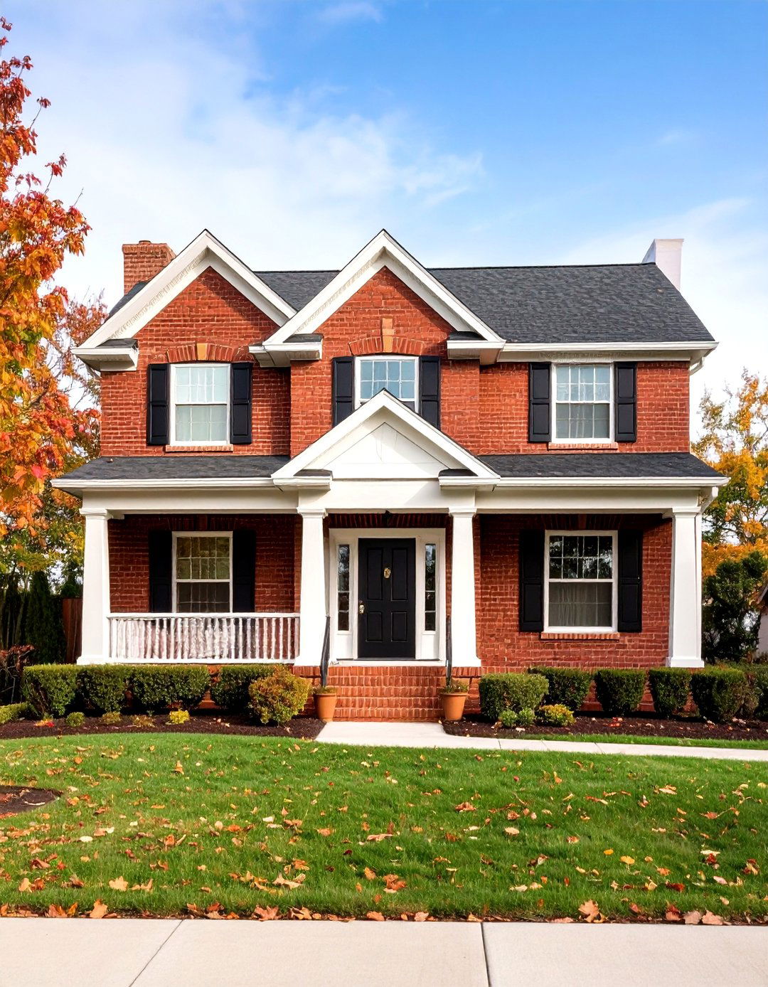 Muted Clay Red Brick Paint - 30 exterior brick paint color ideas