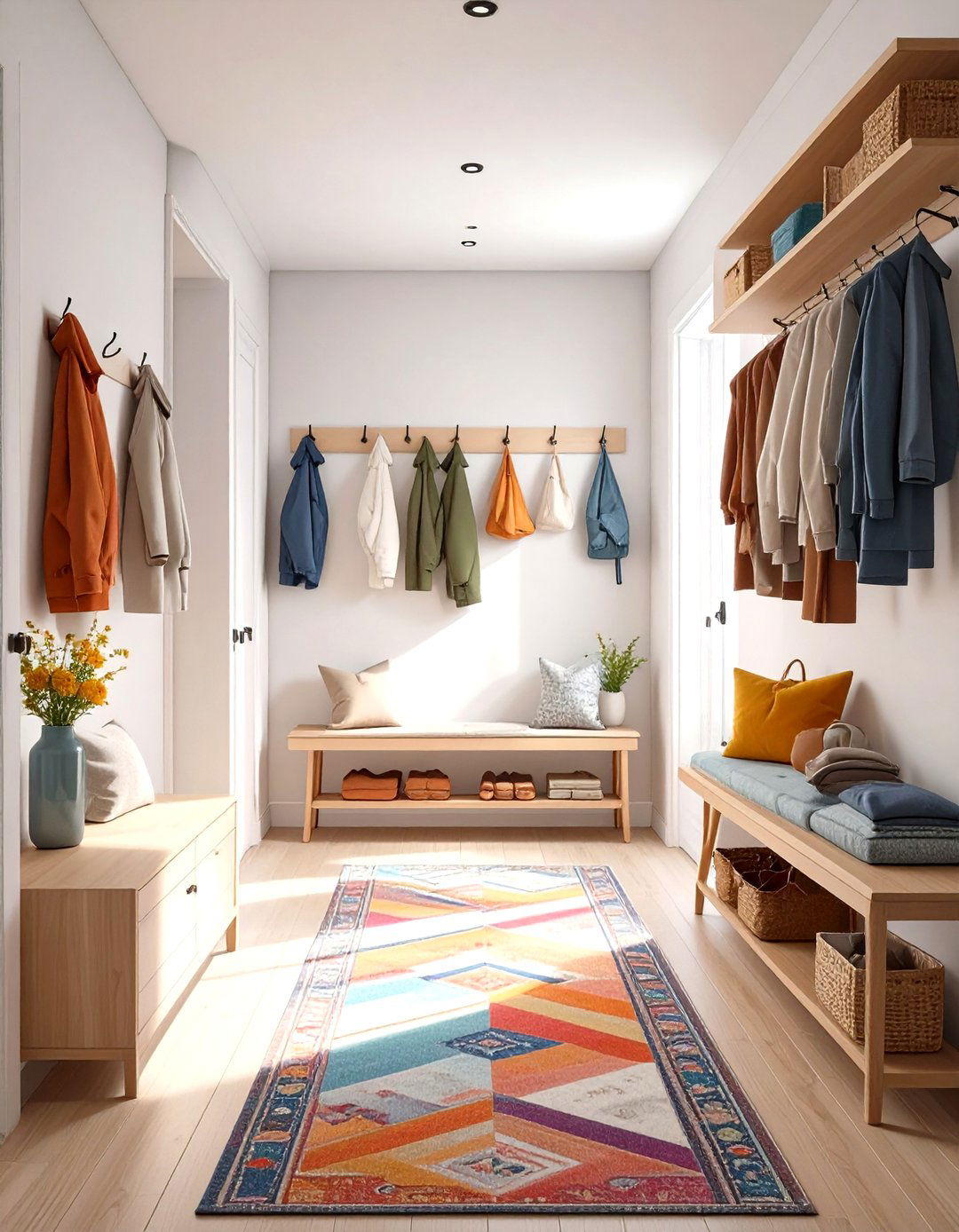 Narrow Hallway Small Mudroom - 30 small mudroom mudroom ideas
