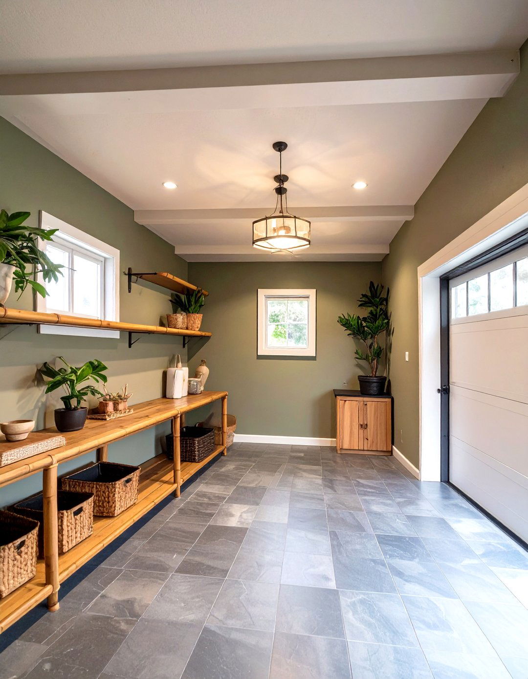 Natural Earth Tone Palette - 30 garage painting ideas