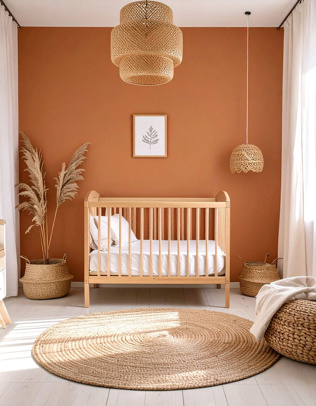 Natural Earth Tones Bedroom - 30 baby girl bedroom ideas
