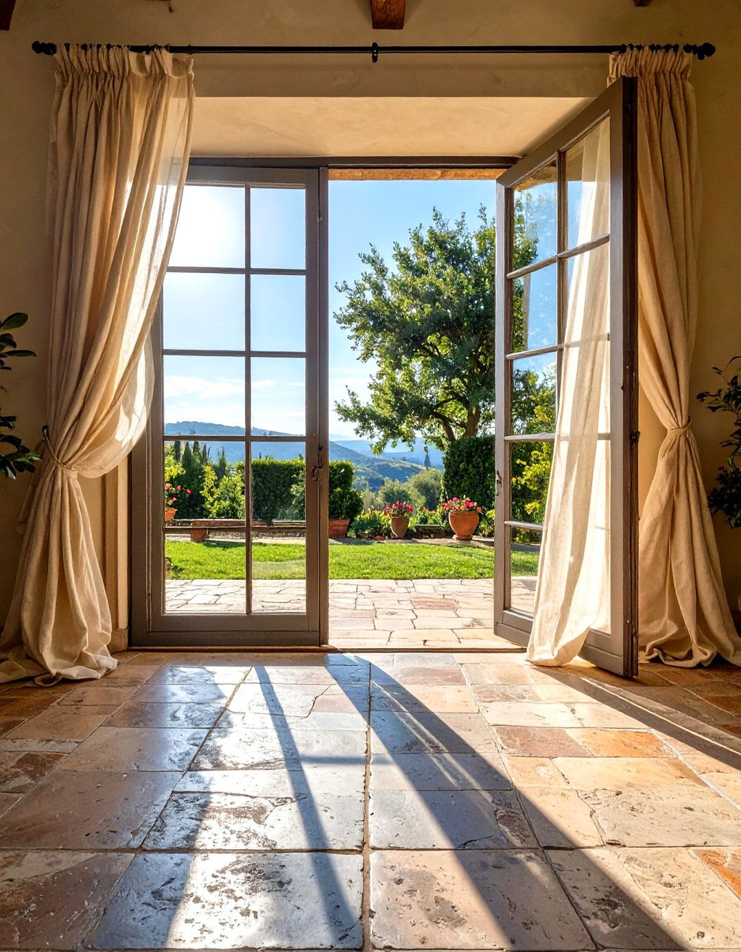 Natural Light Maximization - 30 tuscan interior design ideas