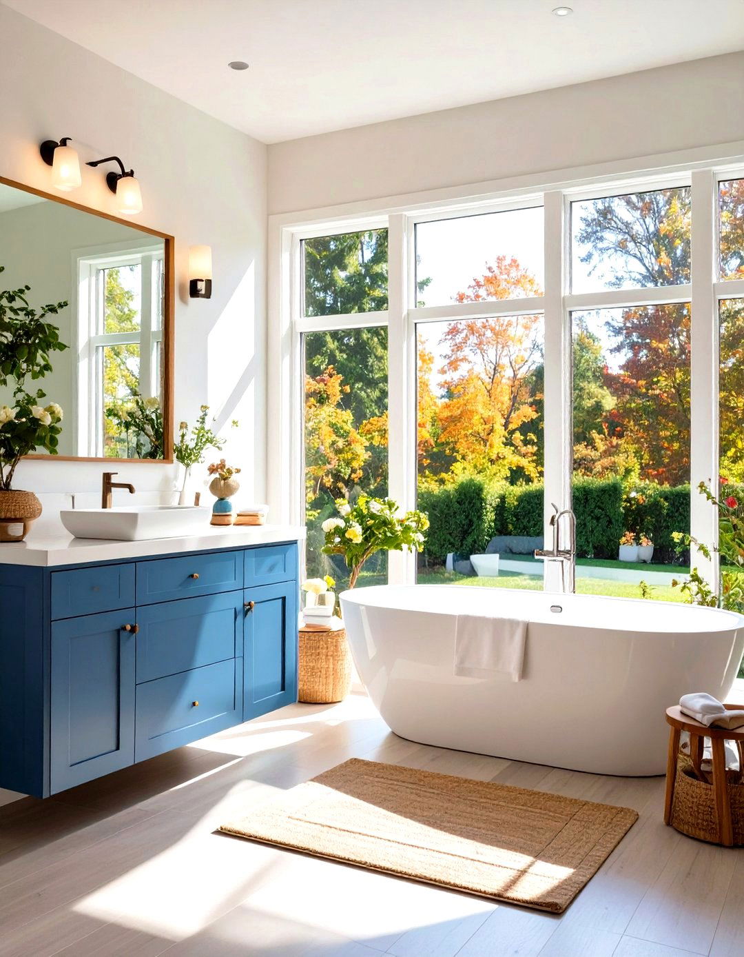 Natural Light Maximization - 30 remodel small bathroom ideas