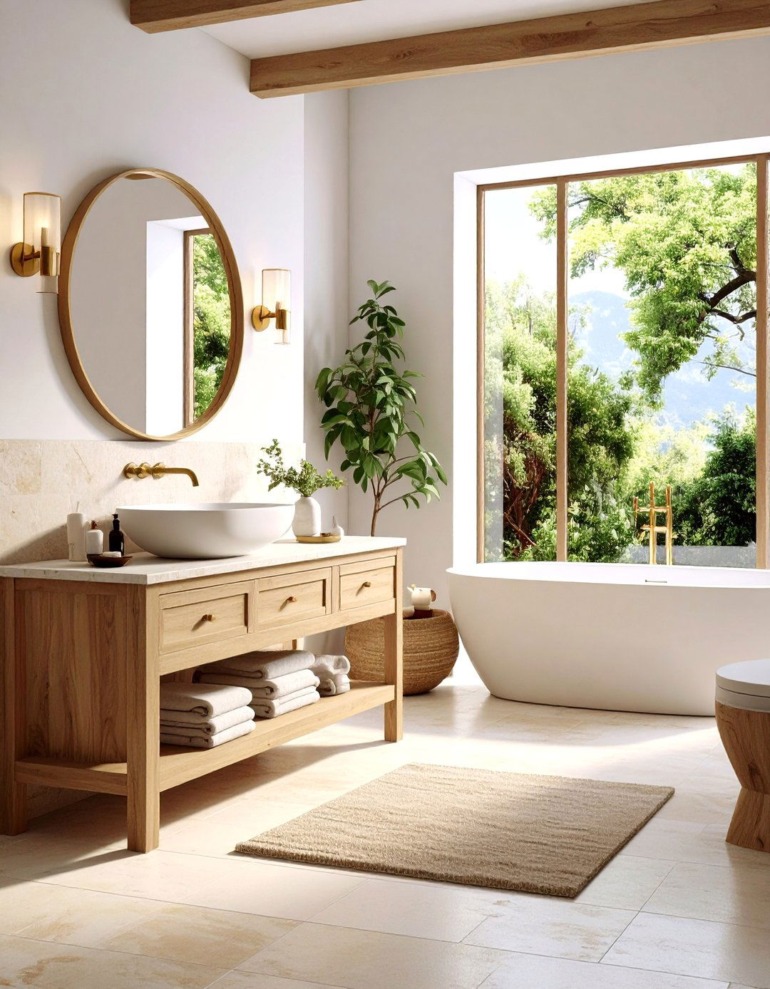 Natural Limestone Bathroom - 30 2025 bathroom ideas