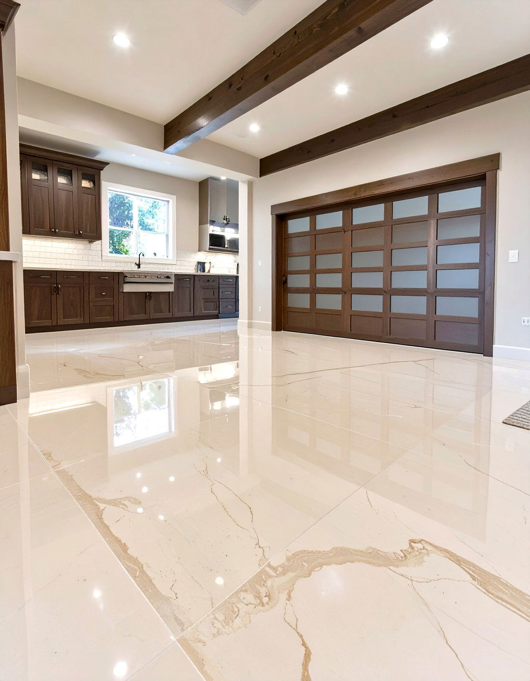Natural Stone Look Epoxy Garage Floor - 30 garage floor paint ideas