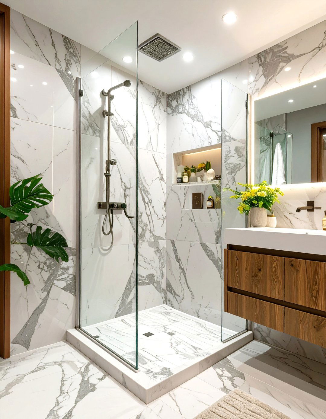 Natural Stone Small Walk In Shower - 30 small walk in shower ideas