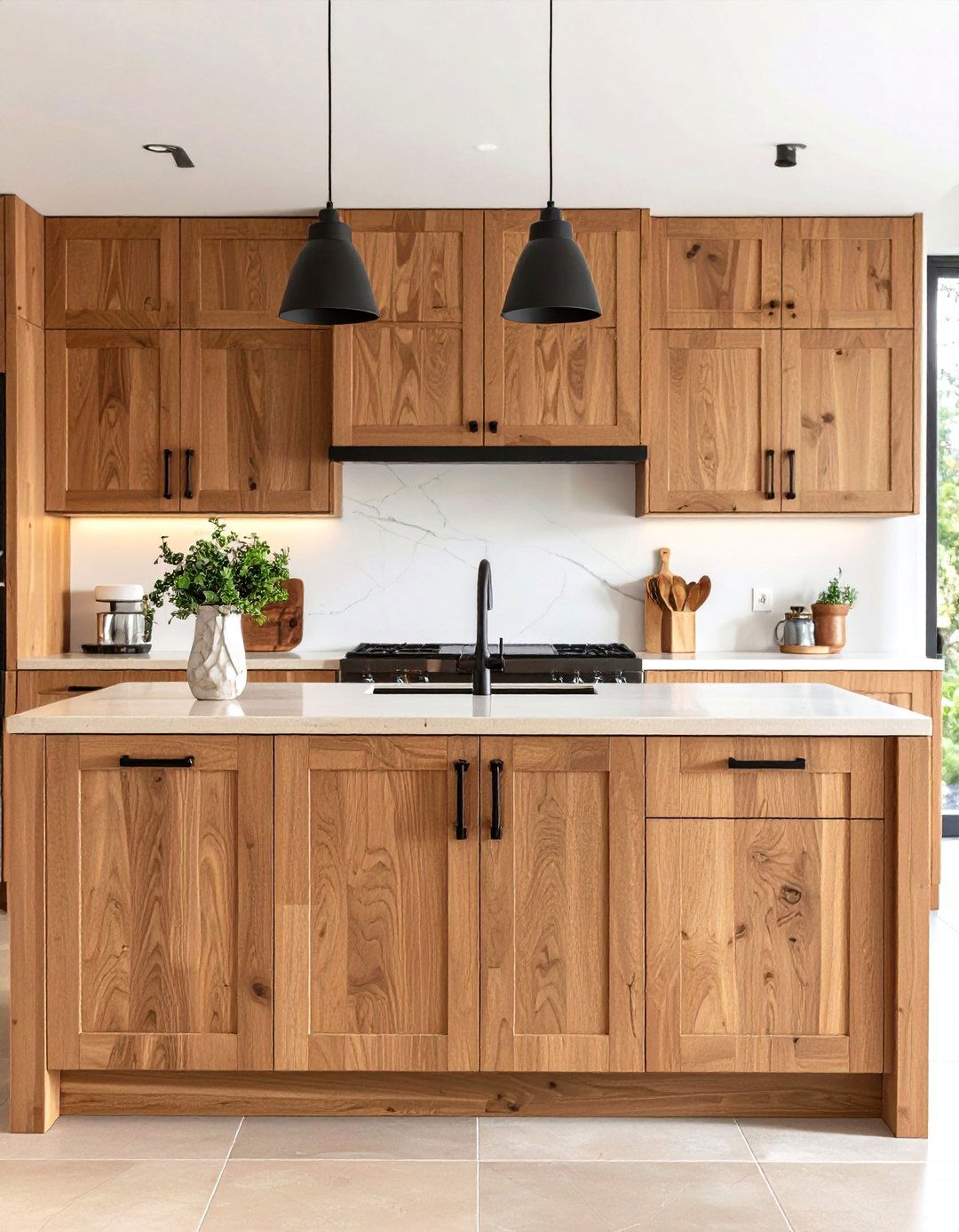 Natural Wood Grain Kitchen Cabinets - 30 design kitchen cabinets ideas