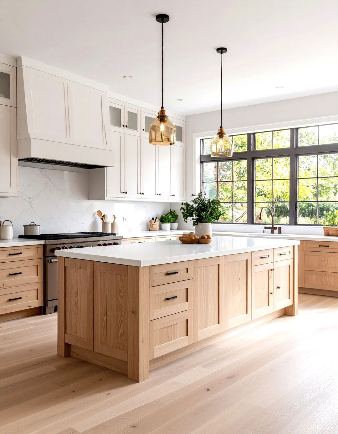 Natural Wood Kitchen Cabinets - 30 kitchen cabinet trends