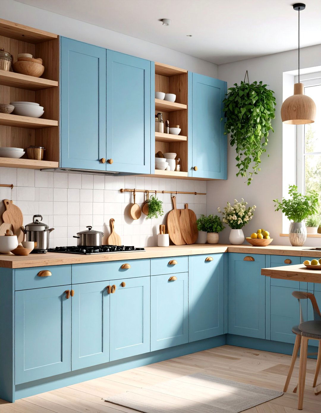 Natural Wood Kitchen Knobs and Pulls - 30 kitchen hardware ideas