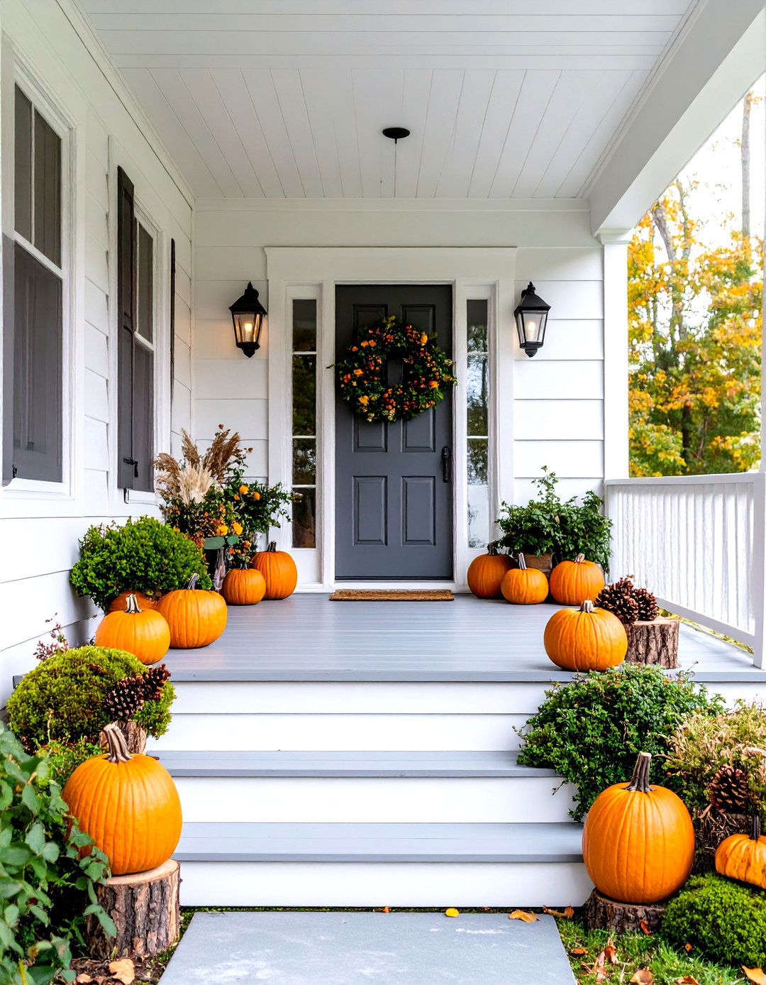30 Fall Porch Ideas to Brighten Your Autumn Exterior - We Love Home Blog