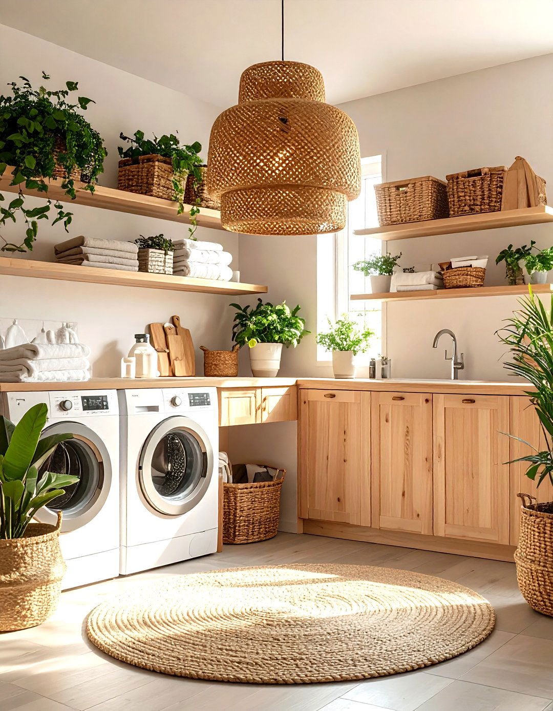 30 Laundry Room Lighting Ideas to Brighten the Space