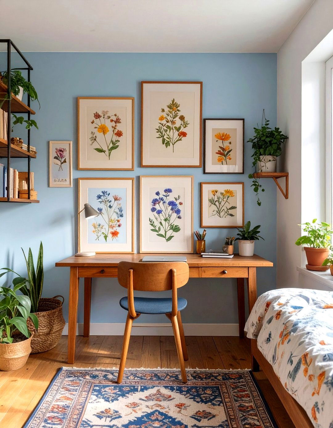 Naturalist Study Dorm Room - 30 college dorm ideas