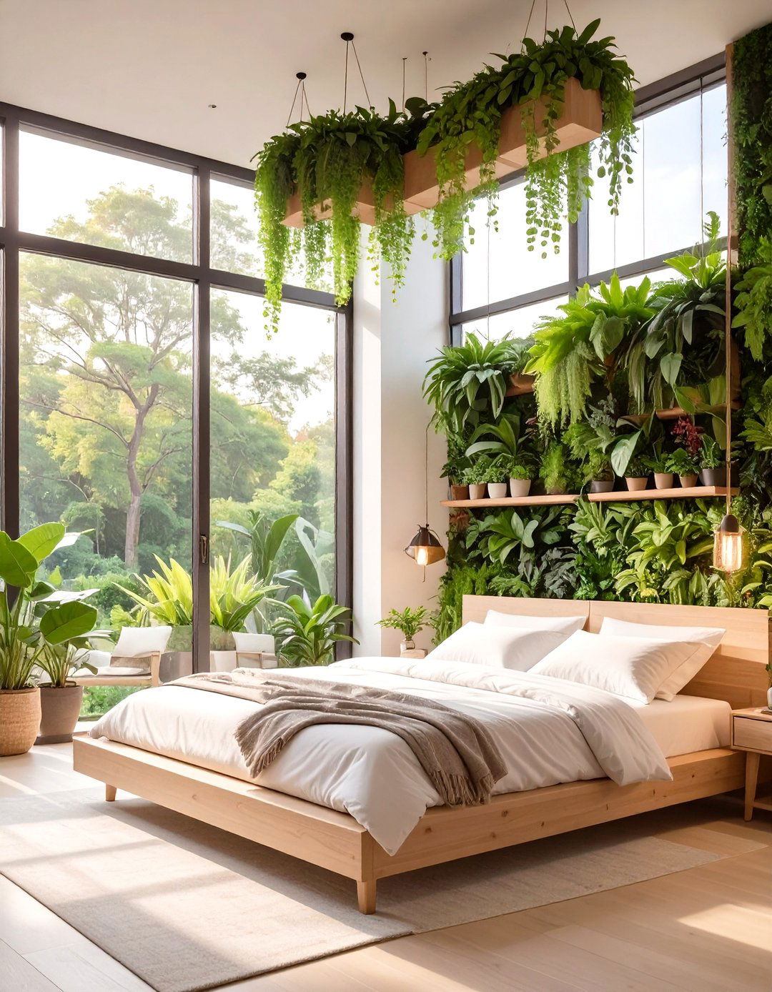 Nature Inspired Biophilic Bedroom - 30 couples bedroom ideas