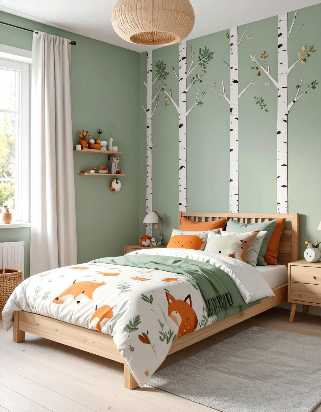 Nature Inspired Woodland Theme - 30 toddler bedroom ideas