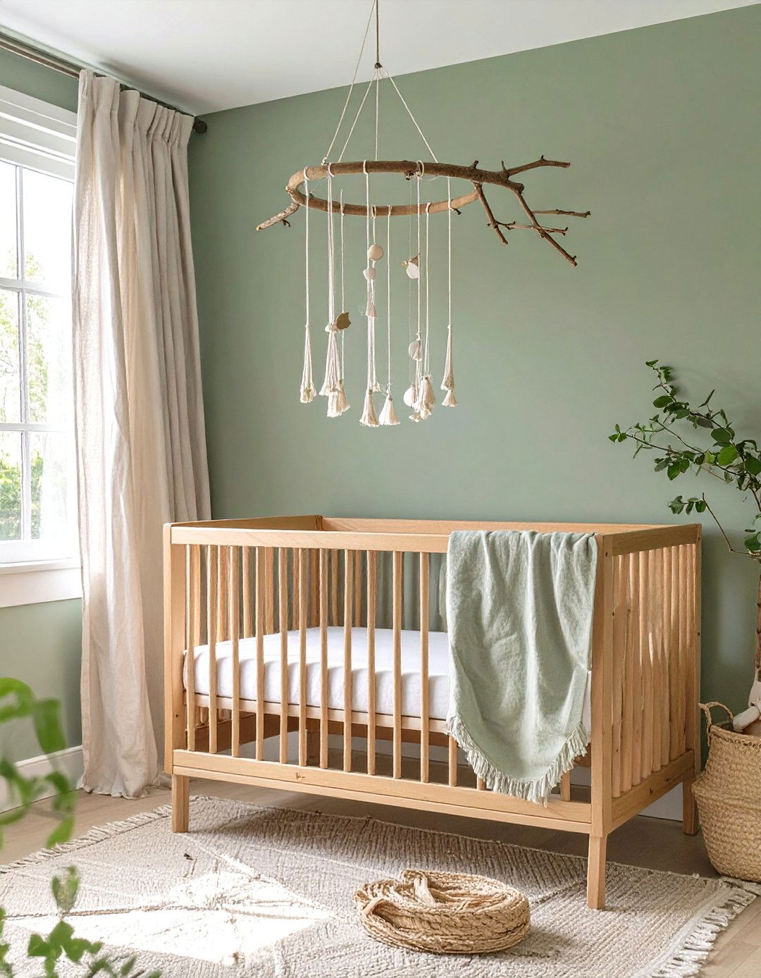 Natures Neutral Baby Room - 30 baby room decor ideas