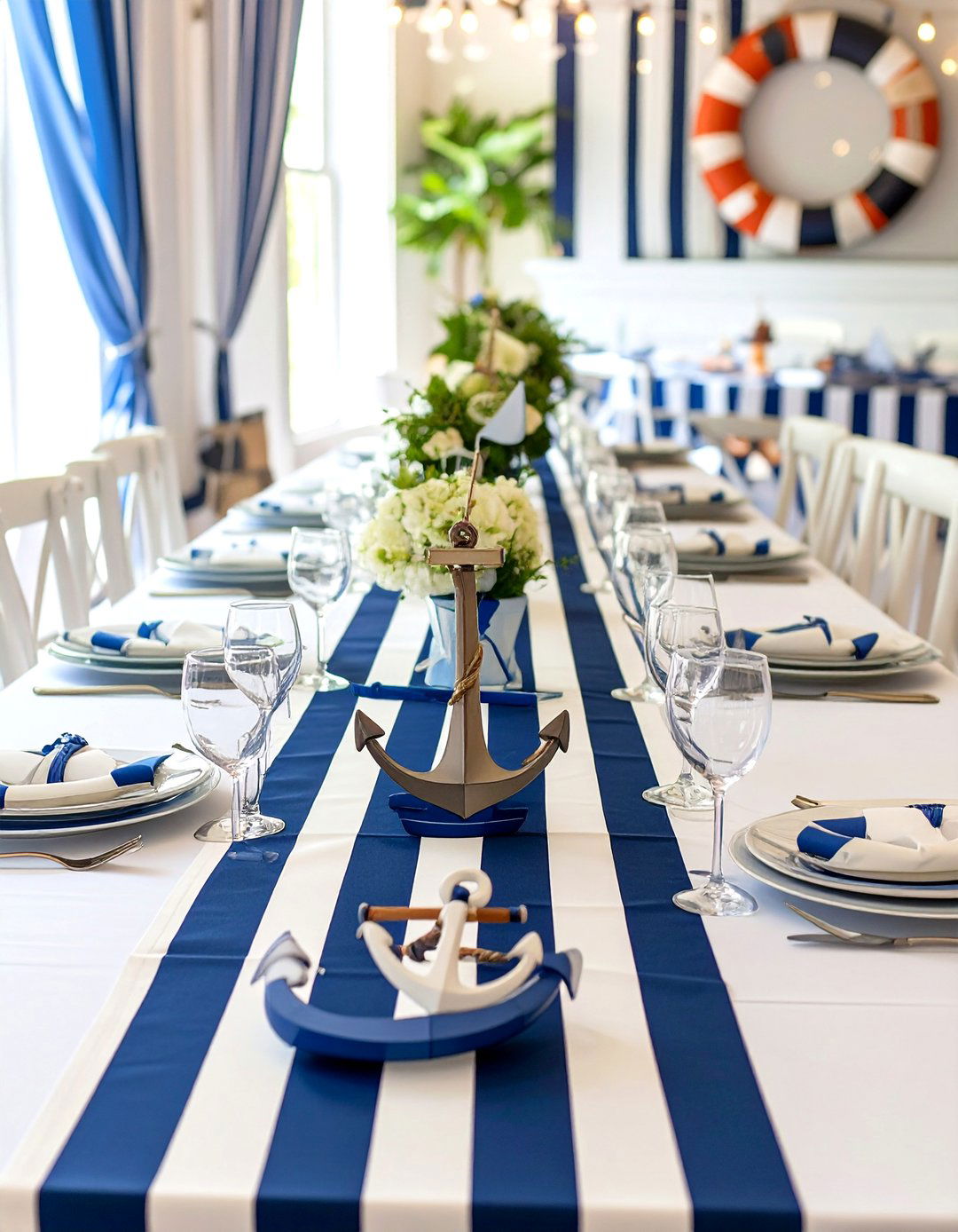 Nautical Ahoy Its a Boy! Theme - 30 unique baby shower decoration ideas