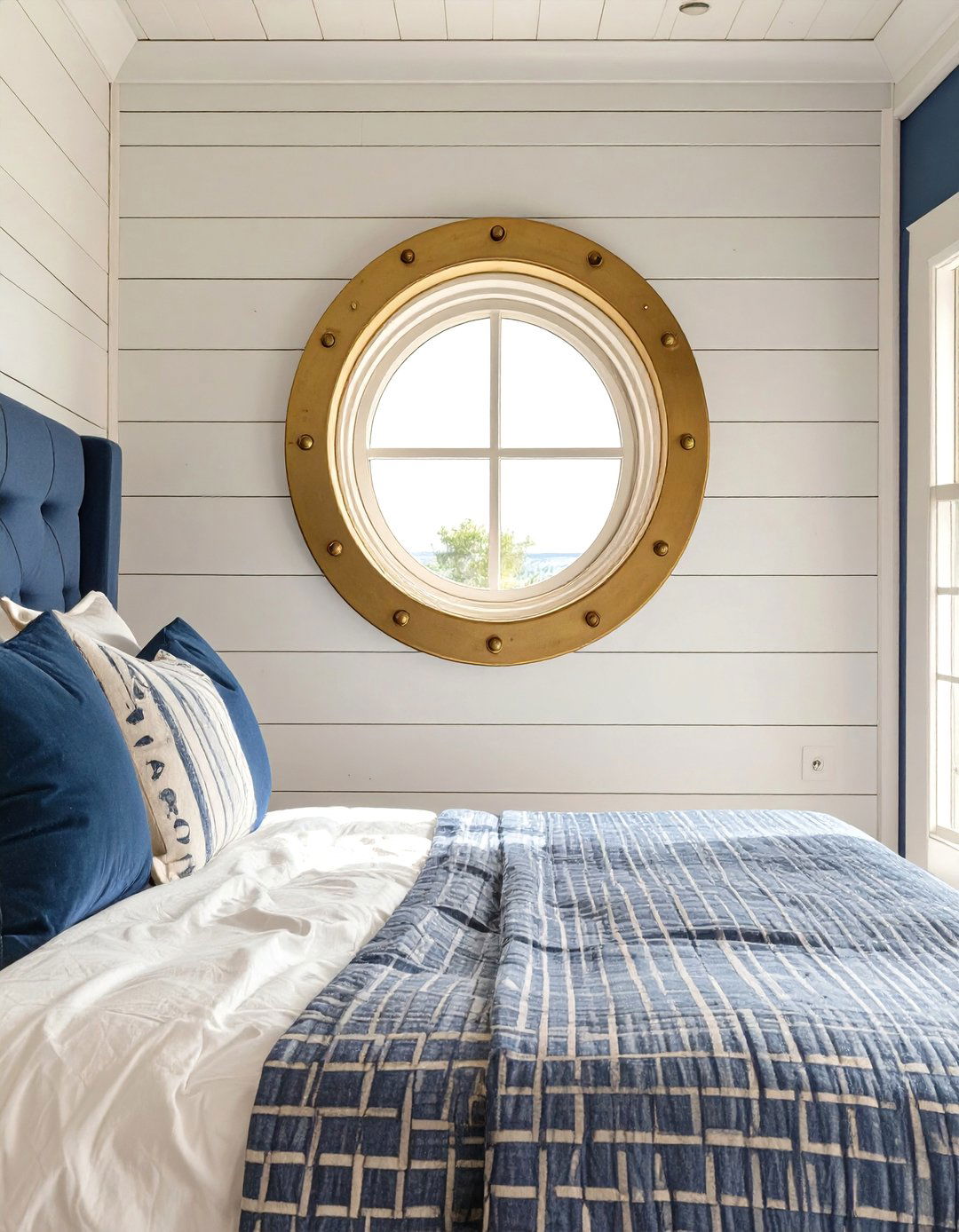 Nautical Bedroom Porthole Window - 30 bedroom window ideas