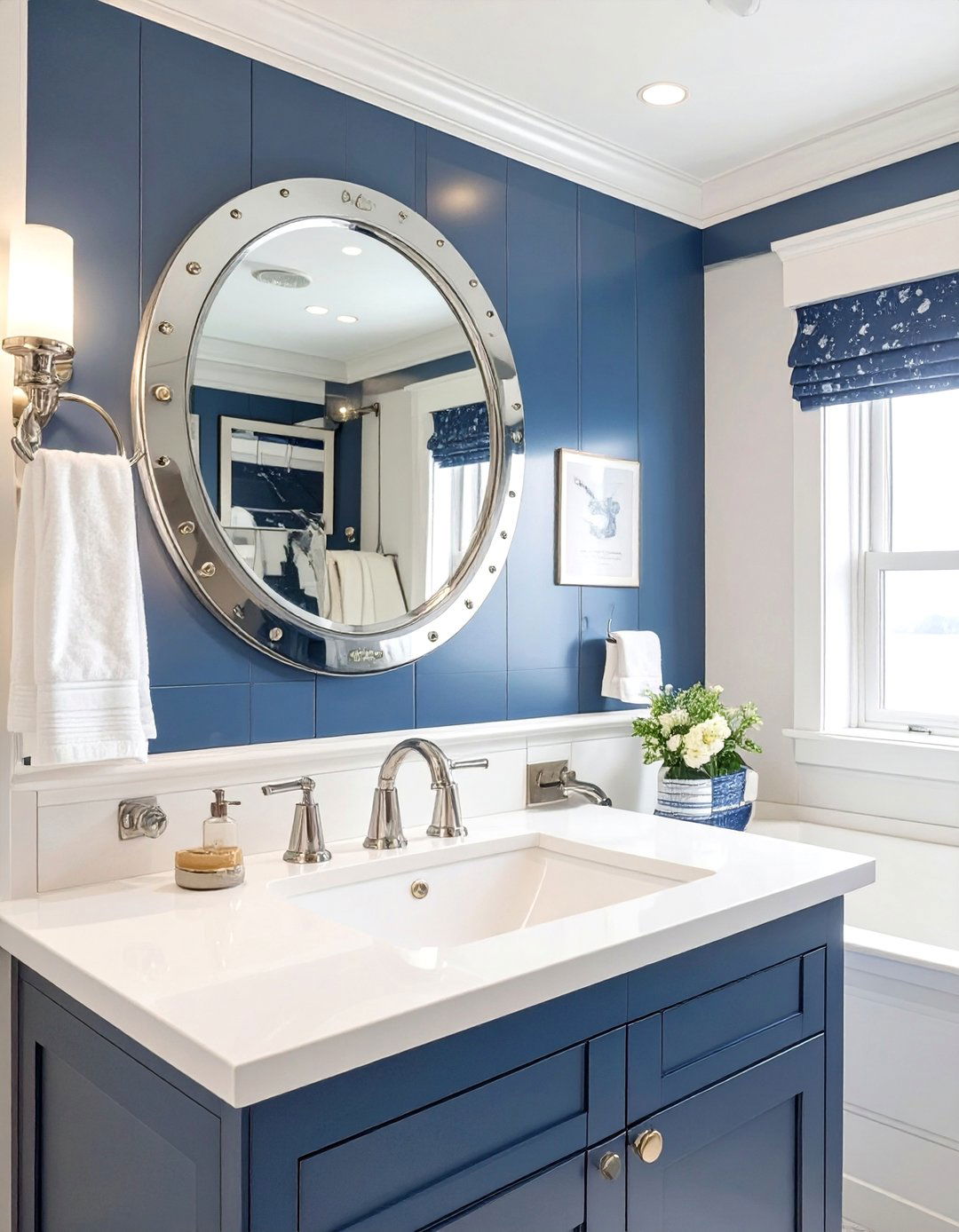 Nautical Marine Bathroom - 30 bathroom theme ideas