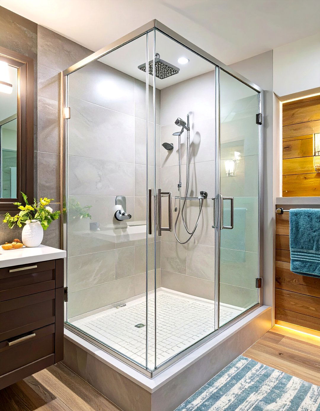 Neo Angle Shower Stall - 30 shower stall ideas