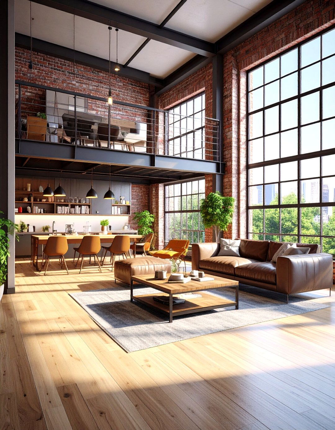 Neo Industrial Loft Living - 30 interior design trends 2025