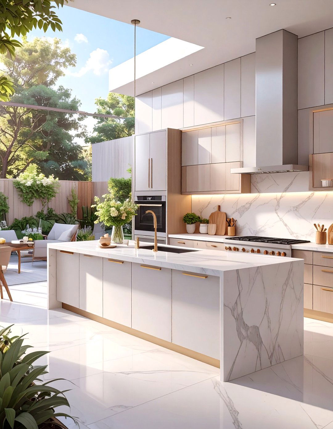 Neolith Outdoor Kitchen Countertops - 30 outdoor kitchen countertop ideas