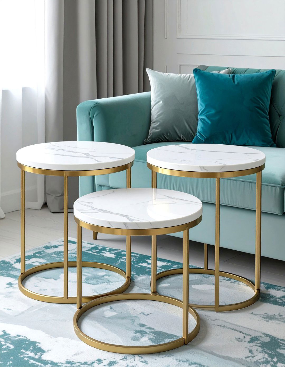 Nesting End Tables Furniture - 30 small living room furniture ideas