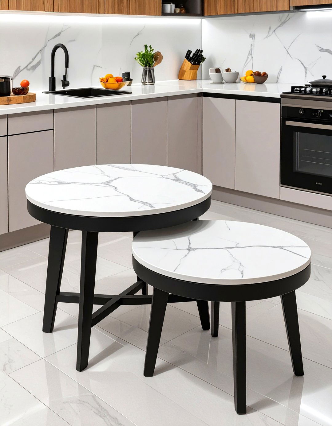 Nesting Kitchen Tables - 30 small kitchen table ideas