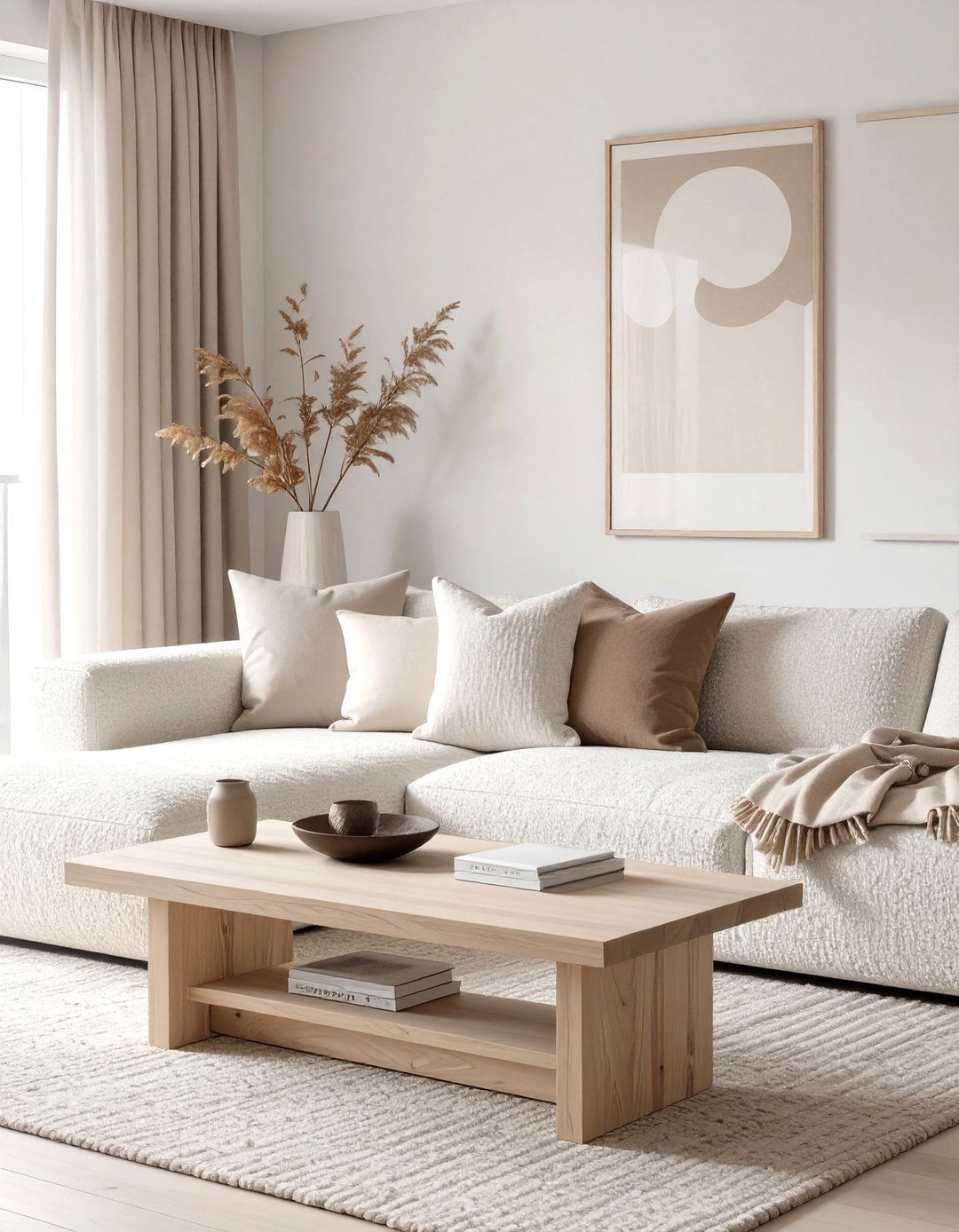 Neutral Greige Living Room - 30 color ideas for living room