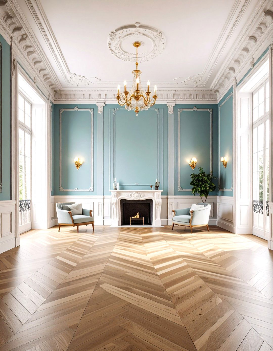 Neutral Wall Colors - 30 parisian interior design ideas