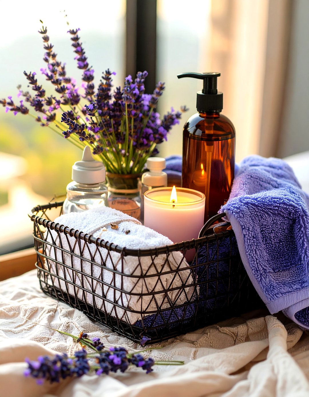 New Mom Survival Kit - 30 baby shower basket ideas