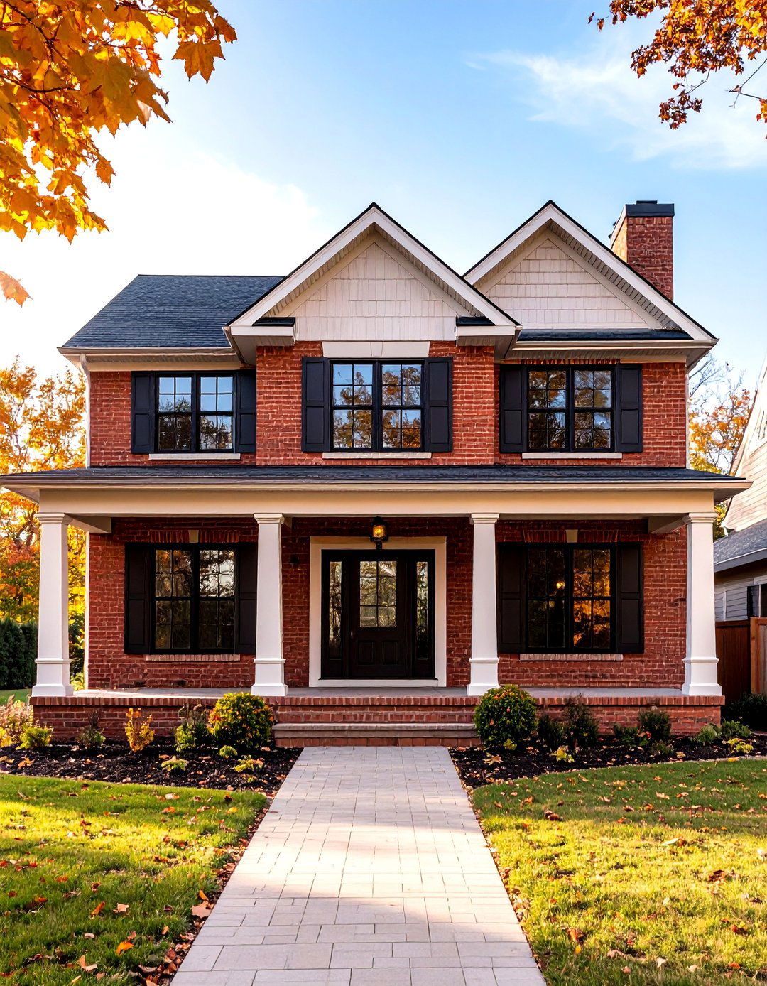 New Traditional Classic Blend - 30 exterior home design ideas