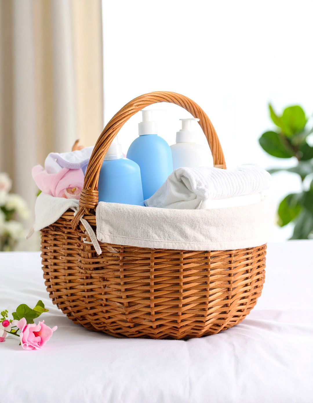 Newborn Necessities Starter Kit - 30 gift basket baby shower gift ideas