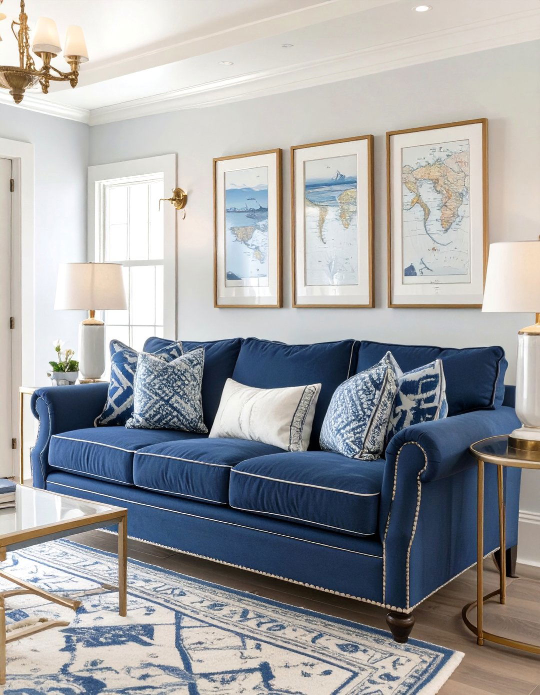 Newport Beach Nautical Den - 30 california design den ideas