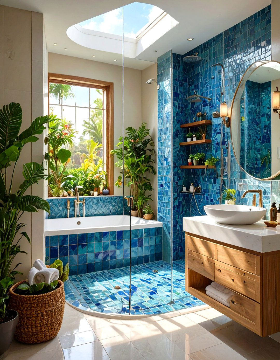 Niche Shelving in the Shower - 30 what are the top bathroom renovation ideas ideas