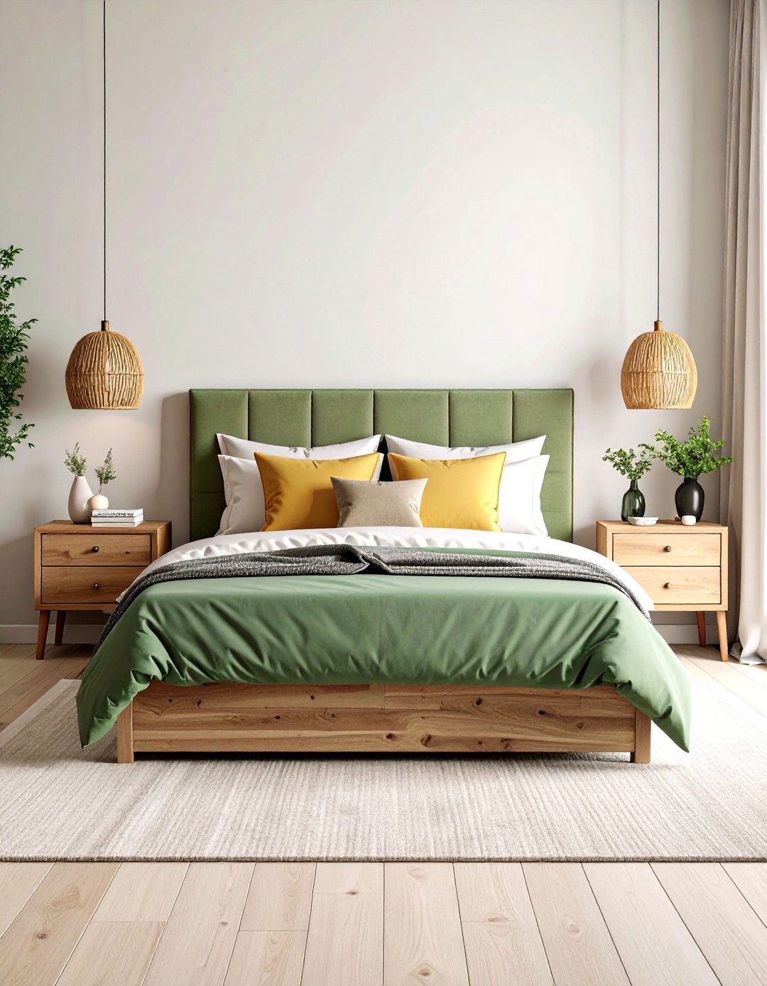 Nightstand and Bed Proportion - 30 proportion in interior design ideas