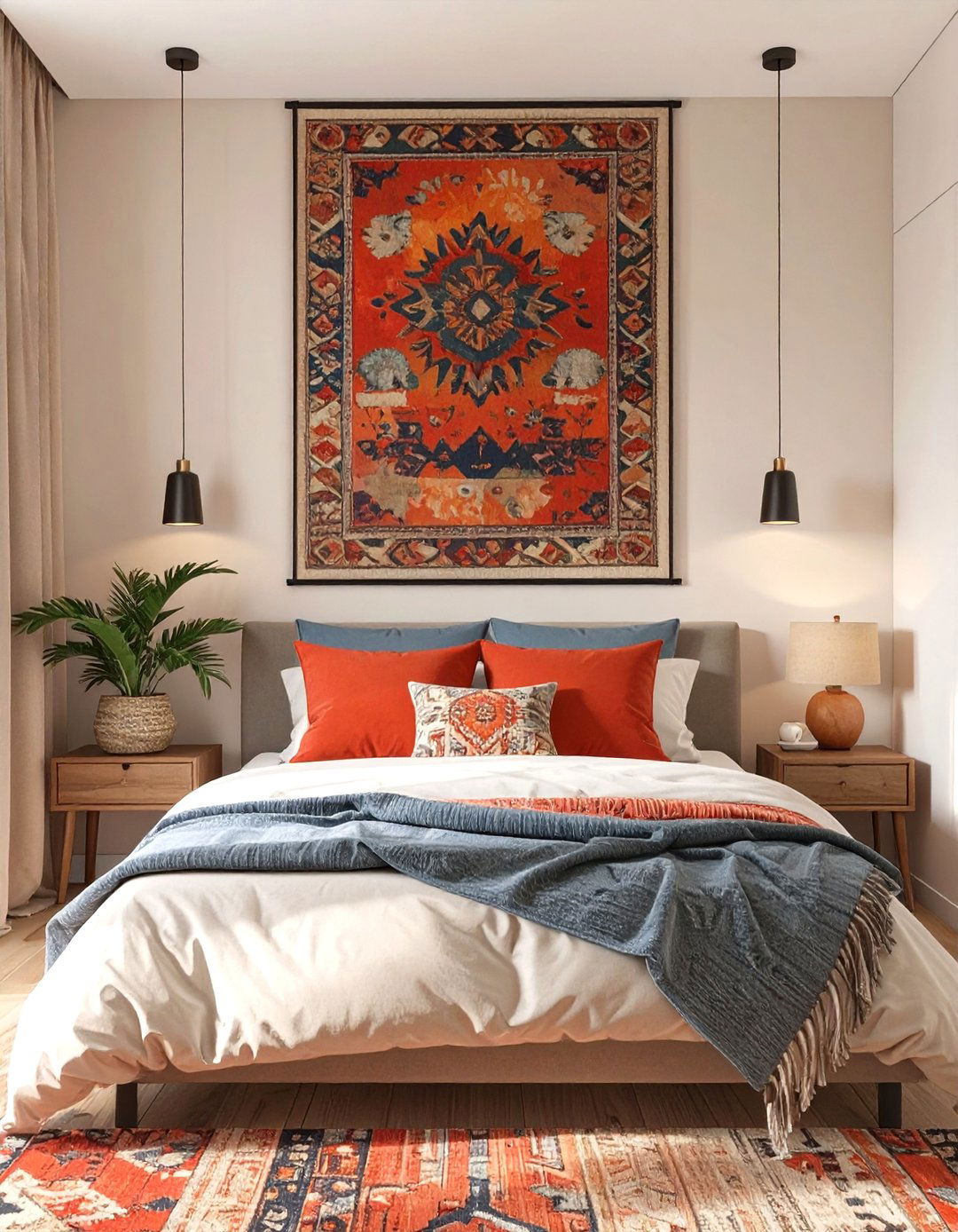 No Headboard Design for Small Bedrooms - 30 small bedroom interior design ideas