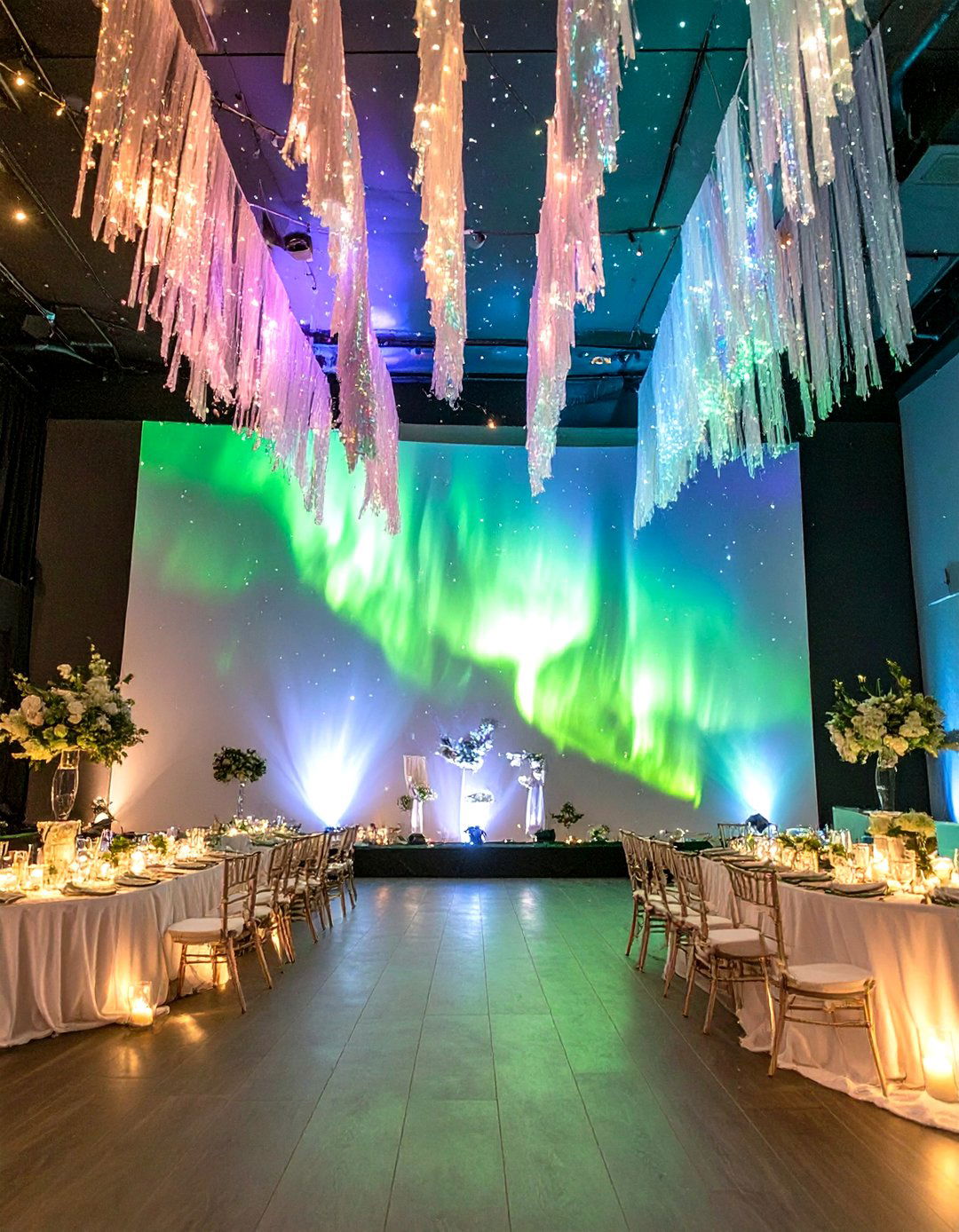 Northern Lights Baby Shower - 30 winter baby shower ideas
