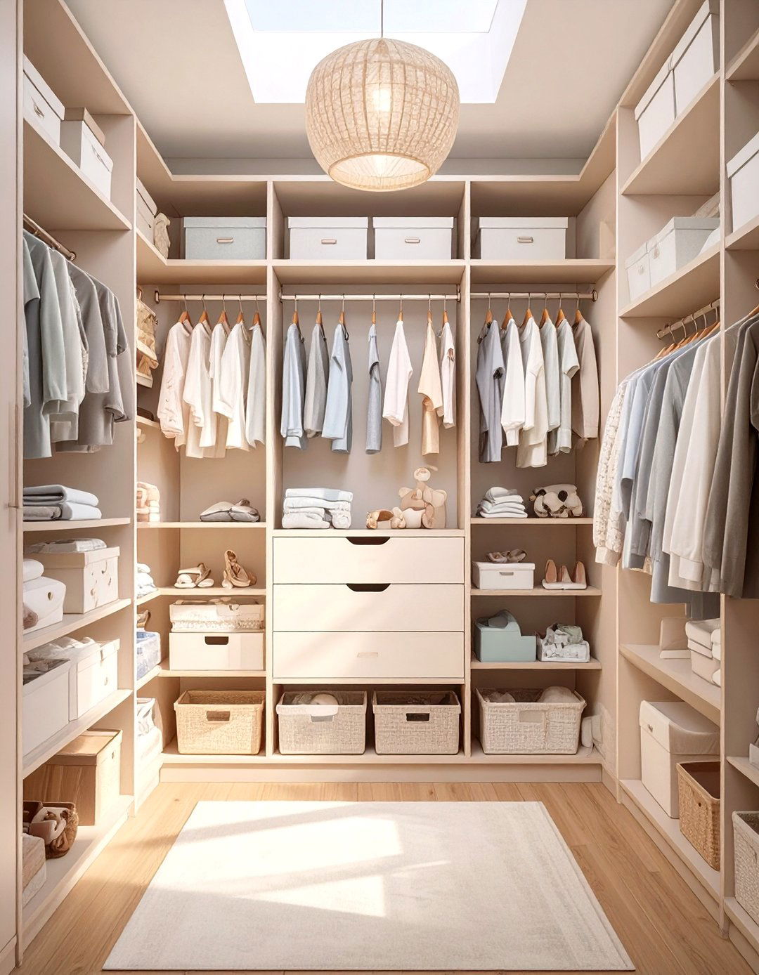 Nursery Closet Organization System - 30 nursery storage ideas