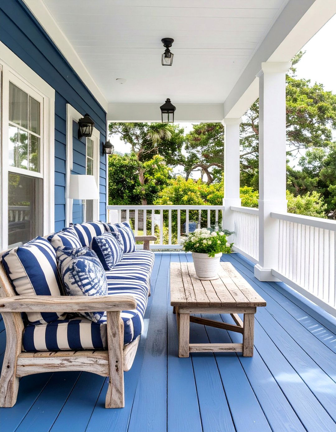 Ocean Blue Deck Paint - 30 deck paint ideas