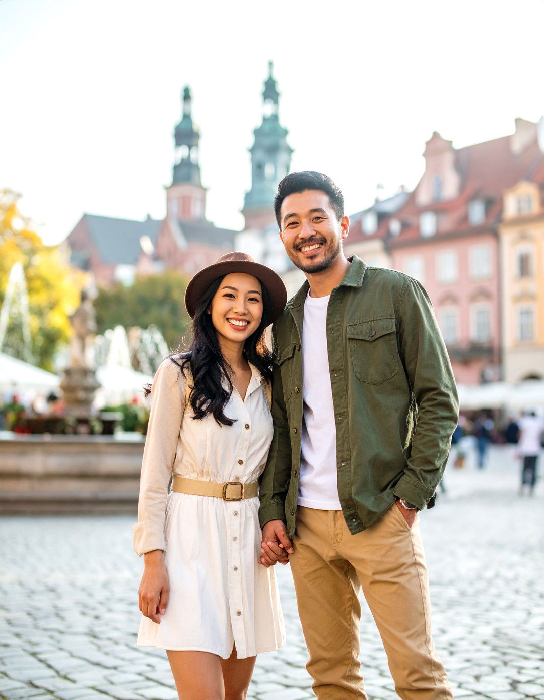 Old Town Square Photoshoot - 30 outdoor photoshoot ideas