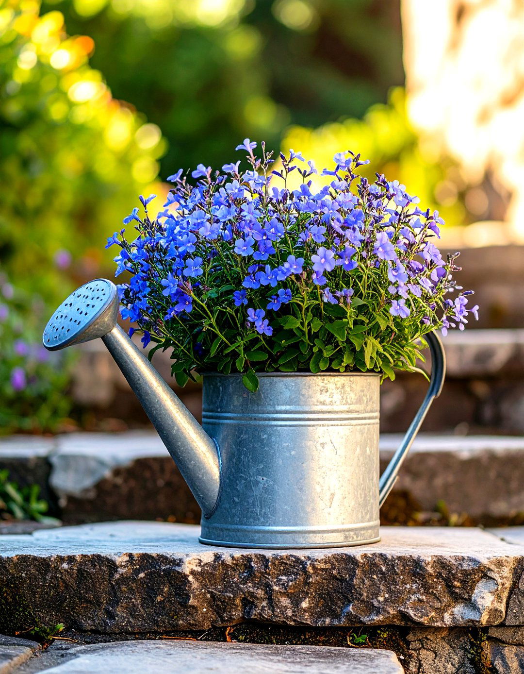 Old Watering Can Planter - 30 outdoor planter ideas