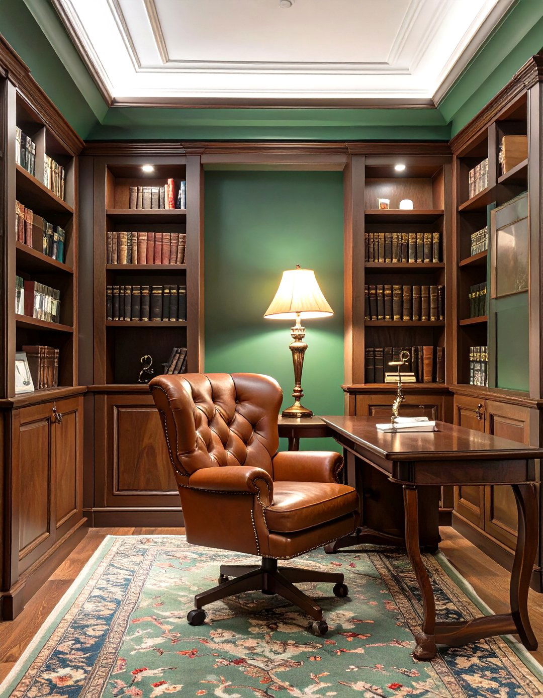 Old World Study Game Room - 30 game room paint ideas
