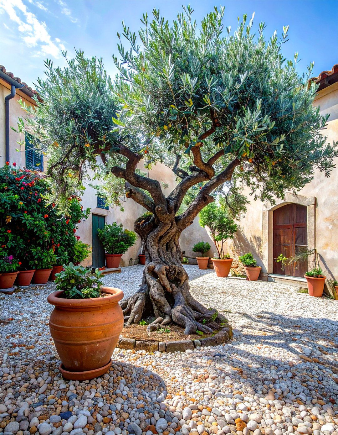 Olive Tree Landscaping for a Mediterranean Feel - 30 tree landscaping ideas