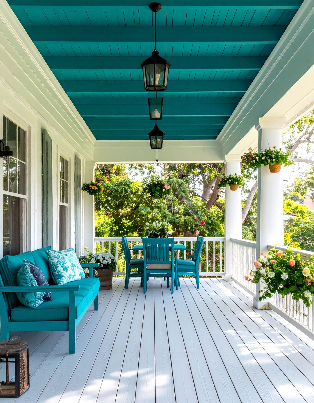 30 Inexpensive Porch Ceiling Ideas to Boost Curb Appeal - We Love Home Blog