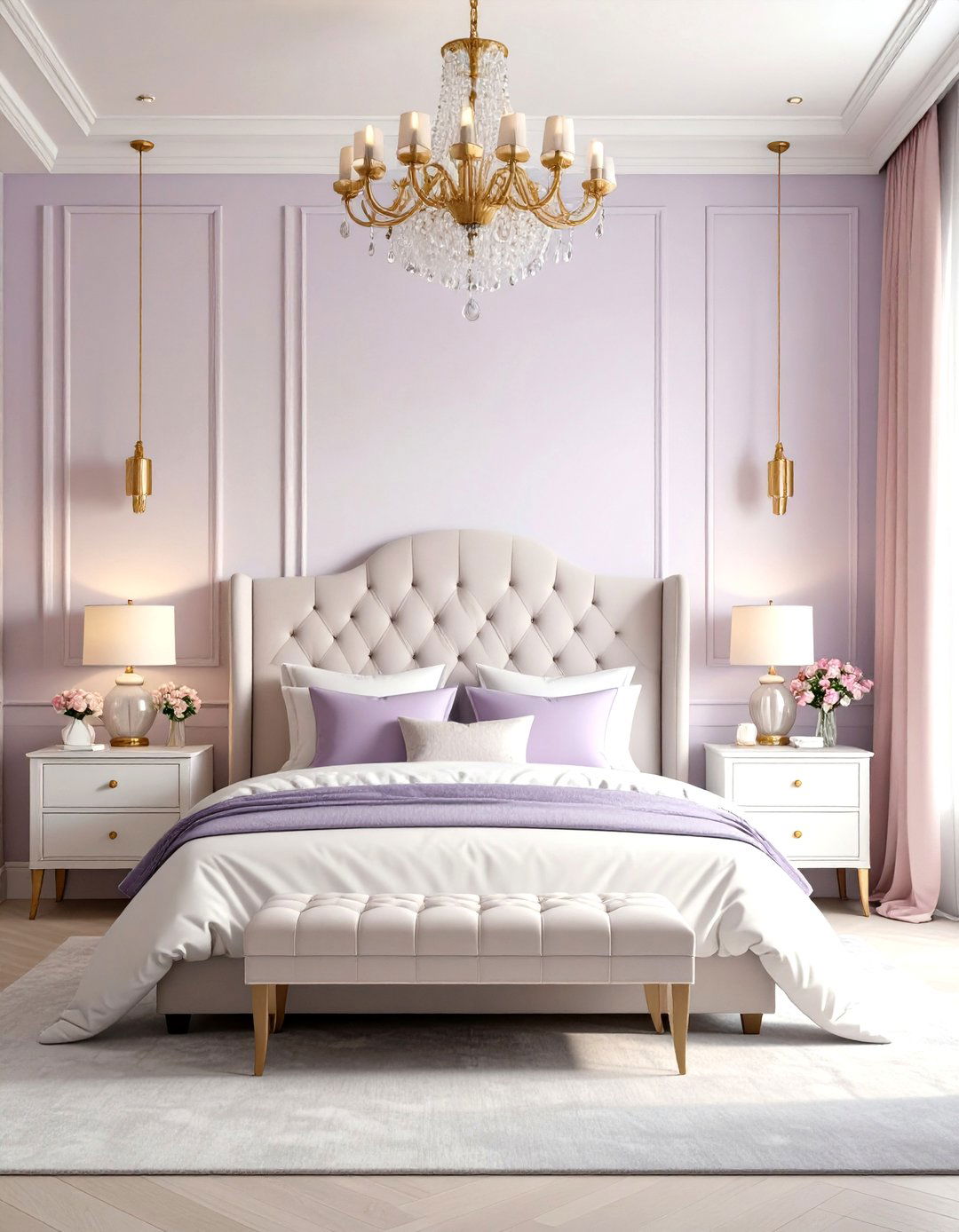 Ombre Painted Walls Princess Bedroom - 30 princess bedroom ideas
