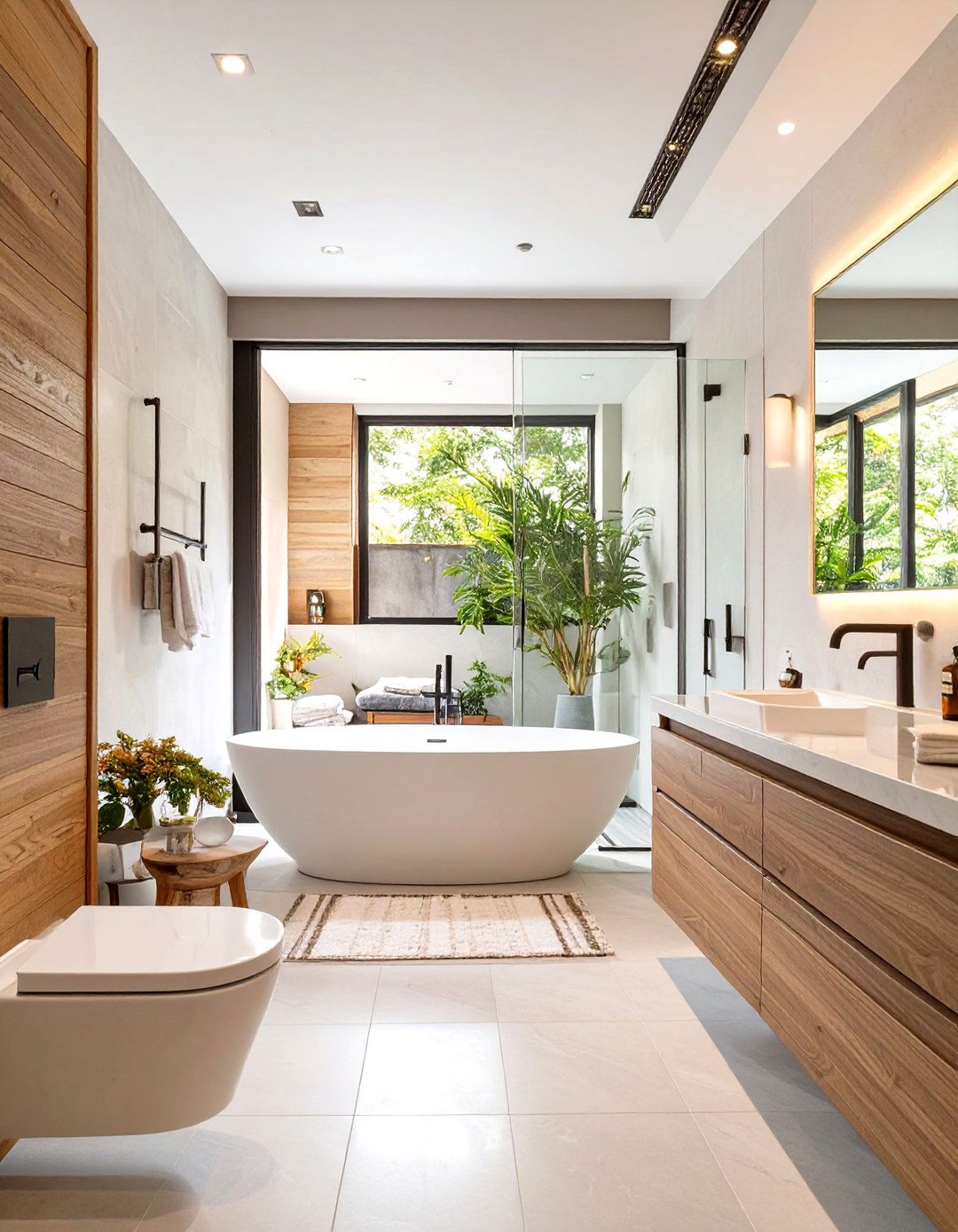 Open Concept Bathroom - 30 bathroom ideas modern
