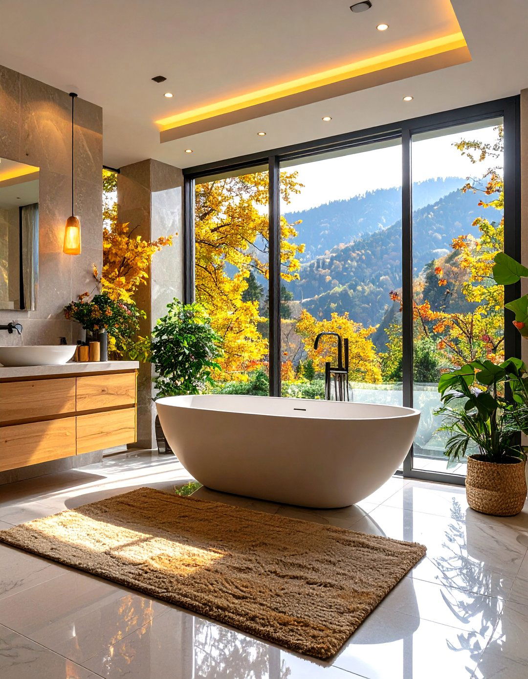 Open Concept Primary Suite Bathroom - 30 design a bathroom ideas