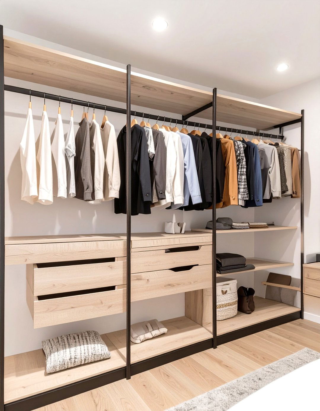 Open Concept Wardrobe System - 30 design a closet online free ideas