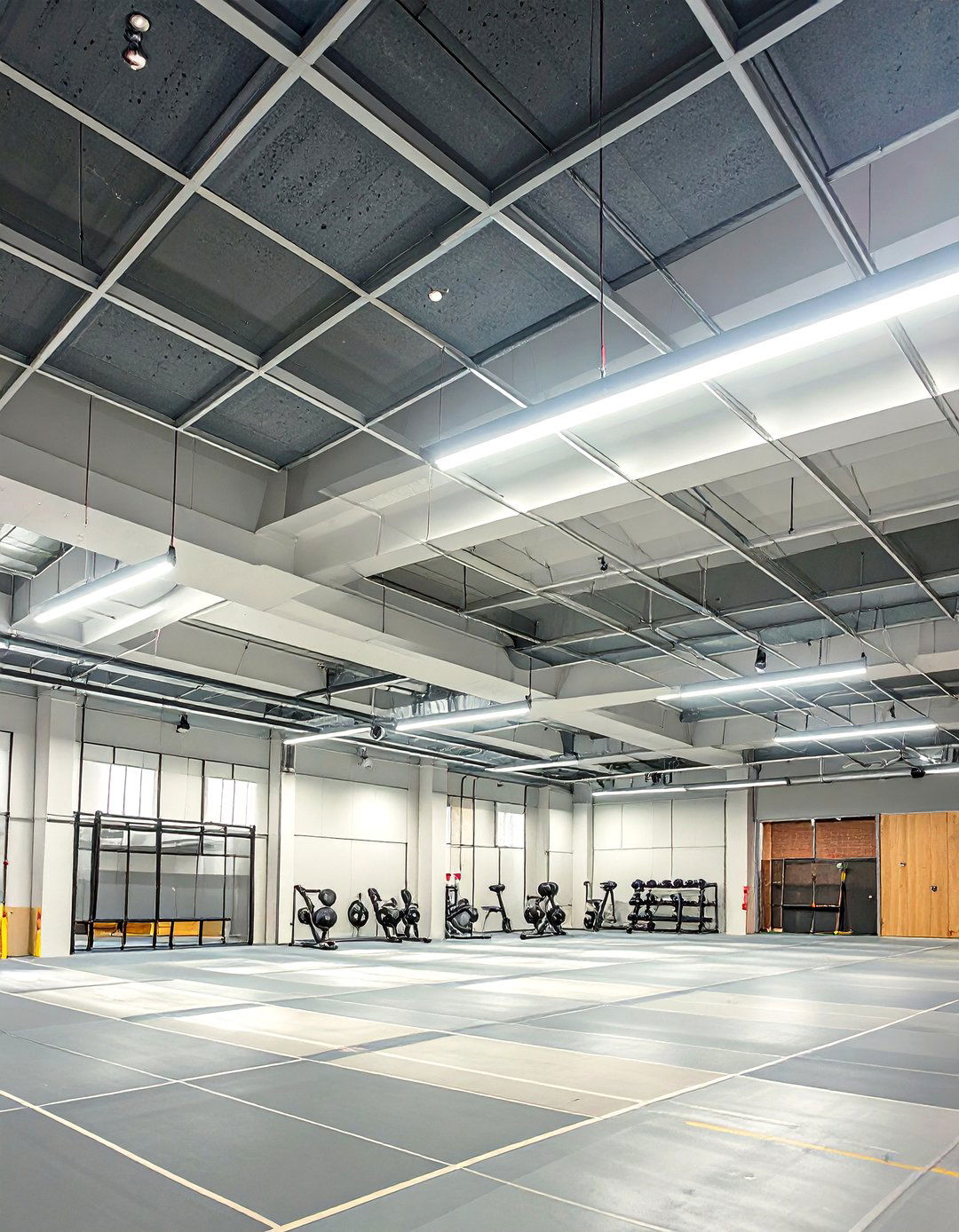 Open Grid Ceiling System - 30 low basement ceiling ideas