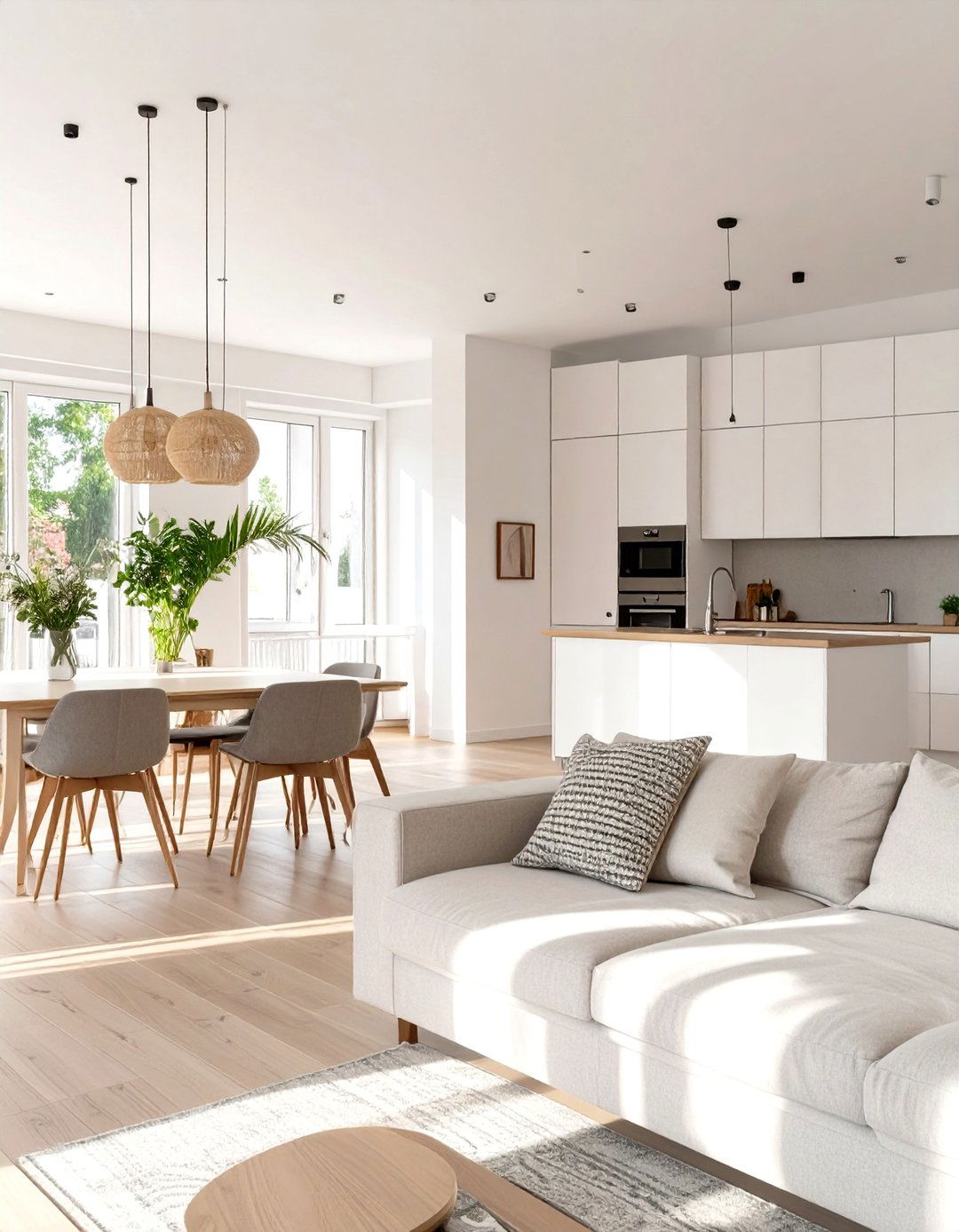 Open Plan Living Spaces - 30 swedish interior design ideas