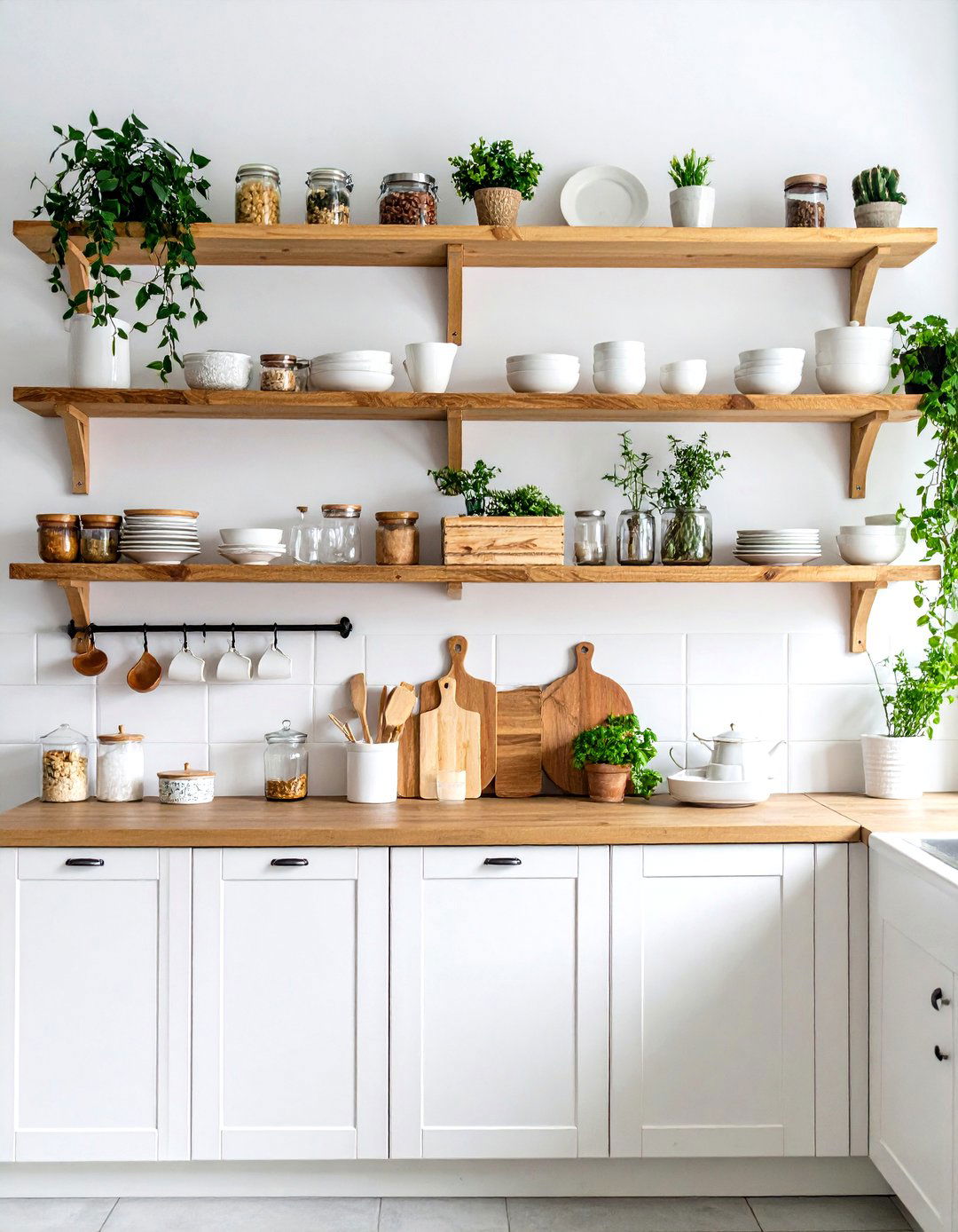 Open Shelving Kitchen Concept - 30 kitchen cupboards ideas